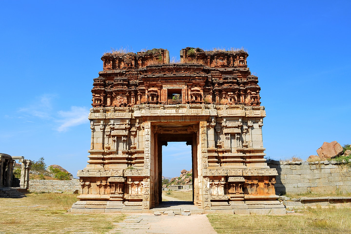 Temple et ruines d'Hampi, Karnataka - Inde