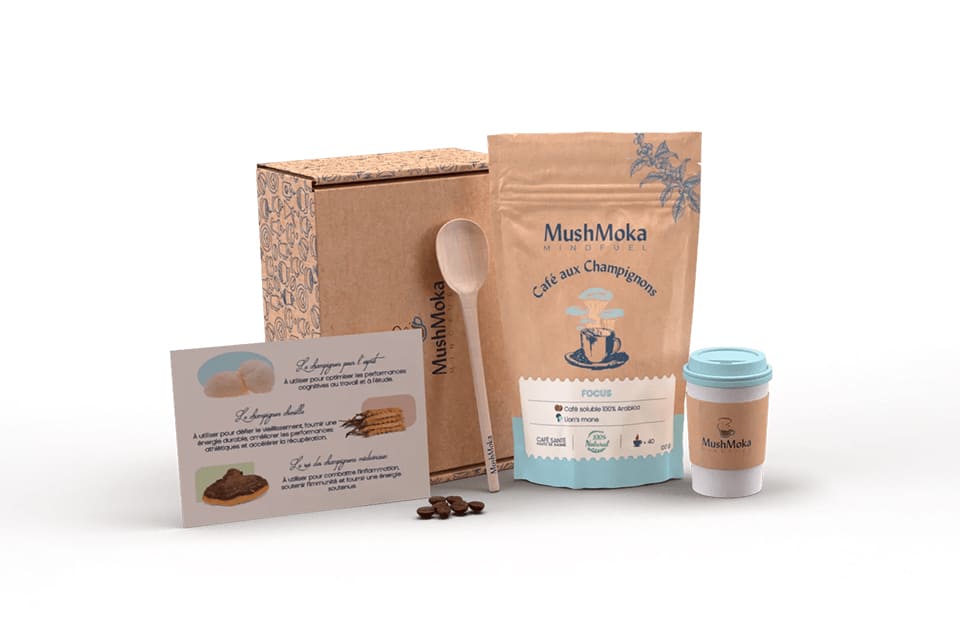 Savourez de somptueux cafés aux champignons avec MushMoka
