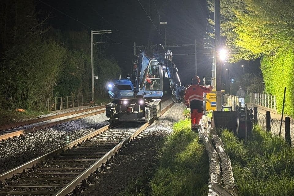 Quel est le rôle du chef de la sécurité sur un chantier ferroviaire en Suisse ?