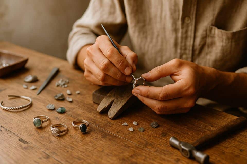 Slow fashion : nos bonnes raisons d’investir dans des bijoux faits-main !
