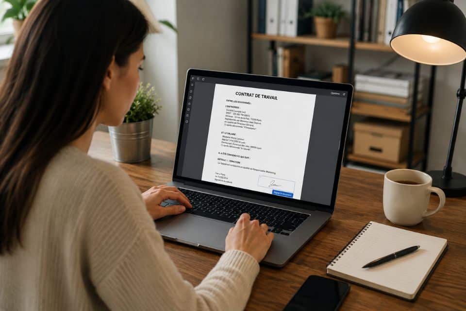 Peut-on signer un contrat de travail à distance légalement ?