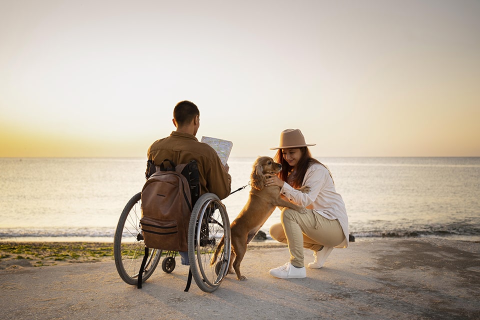 Wheelchair on the road, guides de voyage pour personnes à mobilité réduite