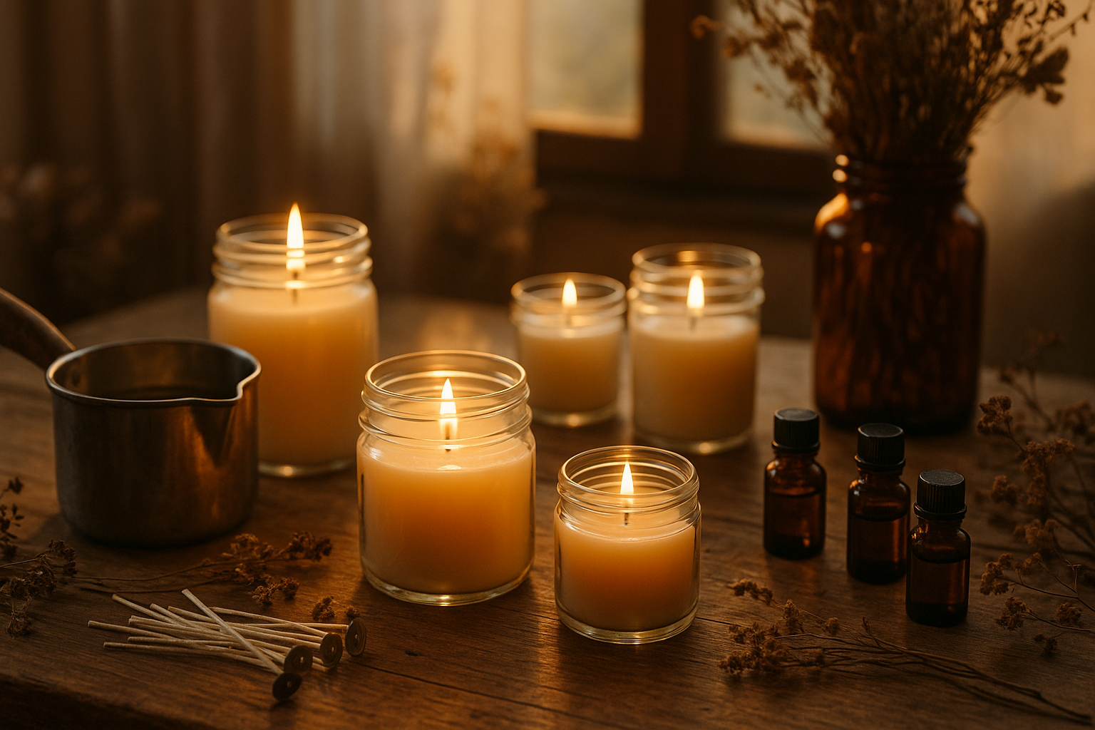 Pourquoi les bougies faites-maison séduisent-elles autant ?