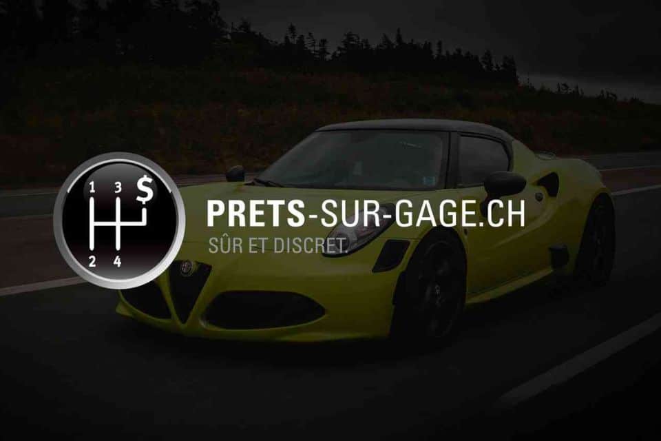 Prêts sur gage automobile : jusqu'à 120 000 CHF en 24 heures