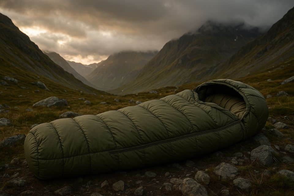 Quel sac de couchage militaire choisir pour le bivouac en montagne ?