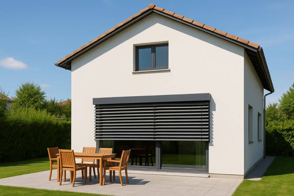 Maison exposée plein sud : faut-il des brise-soleil orientables ?