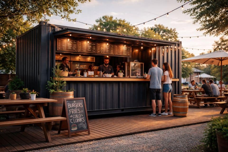 Le container snack, un concept de restauration pensé pour vos idées !